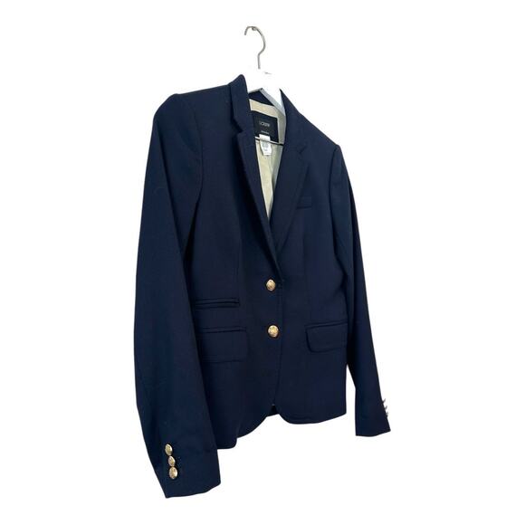 J.Crew Navy Original Schoolboy Blazer Size 2 - Picture 3 of 8